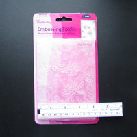 Daisy & Swirl Plastic A2 Embossing Folder
