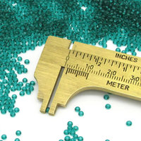 10/0 Round Seed Beads Translucent Teal (25g)
