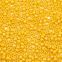 10/0 Seed Beads Opaque Orange Lustre (25g)