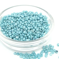 8/0 Mini Rocailles Turquoise Lustre (25g)