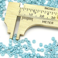 8/0 Mini Rocailles Turquoise Lustre (25g)