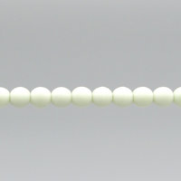 6mm Round Beads, Czech Pressed Glass Druks, Assorted Colors (40)