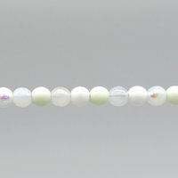 6mm Round Beads, Czech Pressed Glass Druks, Assorted Colors (40)