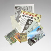 History Scrapbooking Collage Starter Pack, Mixed Media Junk Journal Bundle 100pc