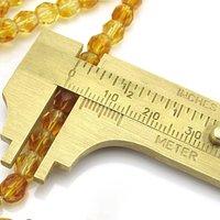 Small Faceted Beads, 2-Tone Brown Czech Glass Fire Polished Rounds