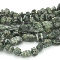 Zebra Jasper Gemstone Chip Beads