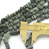 Zebra Jasper Gemstone Chip Beads