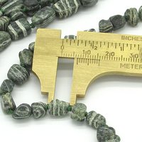 Zebra Jasper Gemstone Chip Beads