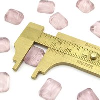 Octagonal Light Amethyst Glass Stones (10)
