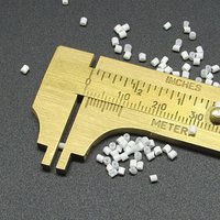 11/0 Opaque White Czech Seed Beads