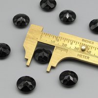 60ss Jet Black Faceted Dentelles (4)