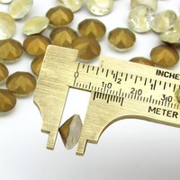 48ss Beige Givre Rhinestone Dentelles