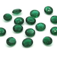 12mm Emerald Oval Rhinestone Dentelles