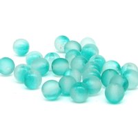 6mm Two-Tone Czech Pressed Glass Beads