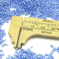 11/0 Round Seed Beads Light Blue (25g)