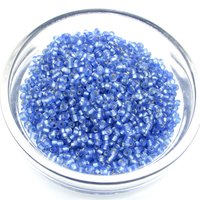 11/0 Round Seed Beads Light Blue (25g)