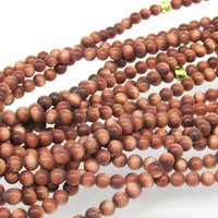 Goldstone Beads, 16" Strand 4mm 6mm Round Sparkly Metallic Copper Glass Spacers