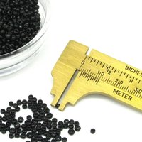 11/0 Seed Beads Opaque Black (25g)
