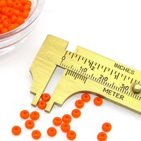 6/0 Seed Beads Opaque Yellow