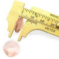 Vintage 14mm Square Light Peach Cushion Rhinestones