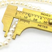6mm Round Faux Pearls, Opaque Cream Lustre Vintage Plastic Beads (100)