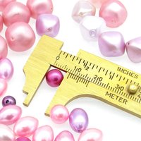 Pink Vintage Faux Pearl Mix, Assorted Oval, Round, and Bicone Plastic Lustre Beads