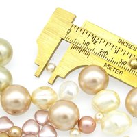 Peach Round Faux Pearl Mix, Coated Czech Glass Beads