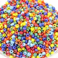 Opaque Seed Bead Mix, 11/0 Rocaille Spacers 20-25g