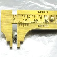 9mm Round Box Clasp, Silver Filigree 1-Strand Fastener