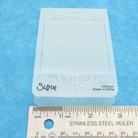 Floral Affection Sizzix Embossing Folder, 4.5" Rectangle