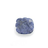 Dark Blue Sodalite Cabochon 24.5mm Art Deco Square 28ct Natural Gemstone