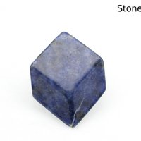 Rhomboid Cabochon, Dark Blue Sodalite 35x26.5mm 32.7ct Semiprecious Gem
