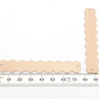 3 Inch Leather Die Cuts for making Loops and Long Dangles (10)