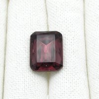 20x15.5mm Octagon Foiled Amethyst Rhinestone (1)