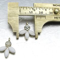 18.5mm Vintage Rhinestone Pendants