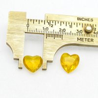 12mm Heart Rhinestone with Pointed Back (2)