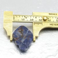Sodalite Cabochon Art Deco Shield