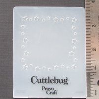 Cuttlebug Embossing Folder 3” Starry Frame