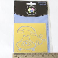 Brass Embossing Stencils, Reusable Metal Templates, Assorted Themes