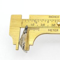 Leopardskin Jasper Tetrahedral Gemstone Cabochon