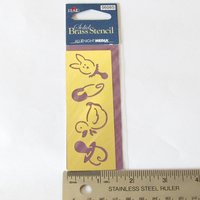Brass Embossing Stencils, Reusable Metal Templates, Assorted Themes