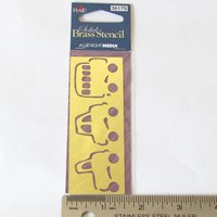 Brass Embossing Stencils, Reusable Metal Templates, Assorted Themes
