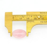 Rose Quartz Oval Cabochon 19x14mm  16.25x12.25mm 8x6mm