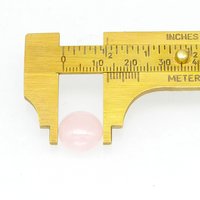 Rose Quartz Cabochon, 20mm 16mm 13mm Round