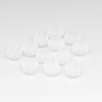 14x12mm Rectangular Cushion Tablets, Vintage Czech Glass Beads (12)