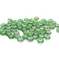 3.5x5mm Faceted Rondelles, Small Chubby Rounds, Fire Polished Czech Glass Beads
