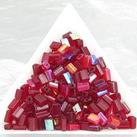 5x3mm Rectangle Beads, Flat Czech Glass Niblets