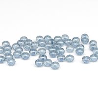 3.5x5mm Faceted Rondelles, Small Chubby Rounds, Fire Polished Czech Glass Beads