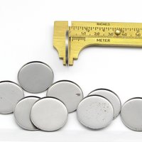 25mm Round Setting, Raw Steel Bezel