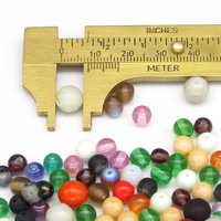 Czech Pressed Glass Bead Mix, 1oz Assorted Small Spacers